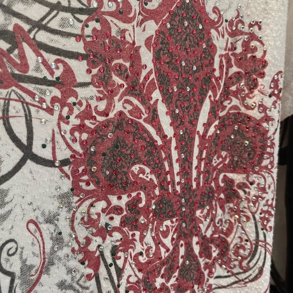 ☀️ Y2k bedazzled shirt - Picture 2 of 5